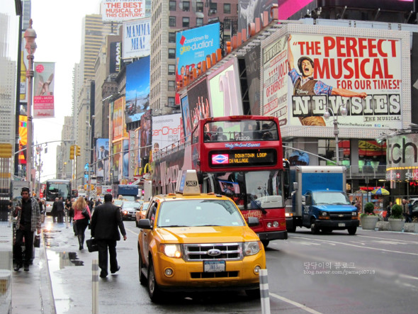 뉴욕 타임스퀘어 둘러보기 : 인터파크투어 프리야 여행정보
