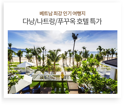 베트남 전문몰 호텔 프로모션